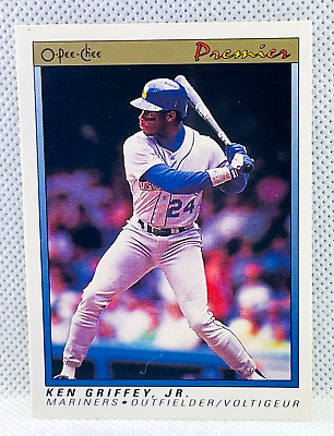 #ad KEN GRIFFEY JR. 1991 O Pee Chee Premier Baseball #56 SEATTLE MARINERS $1.99
