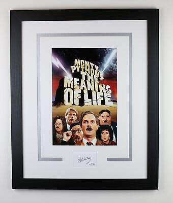 #ad John Cleese quot;Monty Python#x27;s The Meaning of Lifequot; SIGNED Framed 16x20 Display $400.00