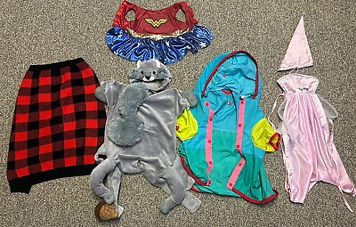 #ad 5 Piece Lot Of Dog Clothing $10.00