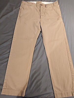 #ad RRL Ralph Lauren Military Chino Pants 34x30 $99.00