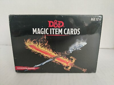 #ad DUNGEONS amp; DRAGONS MAGIC ITEM CARDS WOTC #52999 2018 DND Damp;D amp; NEW amp; SEALED $29.99