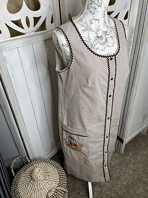#ad Komarov Women Brown Casual Dress S $27.54