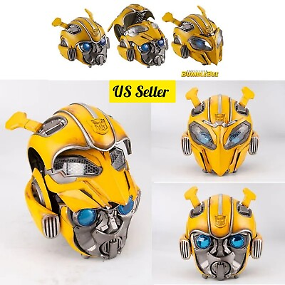 #ad US SHIP Best Gift Voice Control 1:1 Bumblebee Helmet English Birthday Gifts 🎁 $299.00