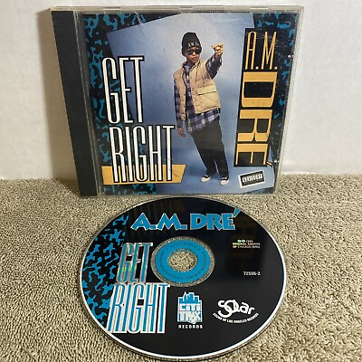 #ad A.M. Dre#x27; quot;Get Rightquot; Classic Southern Hardcore Gangsta Rap 1994 $24.99