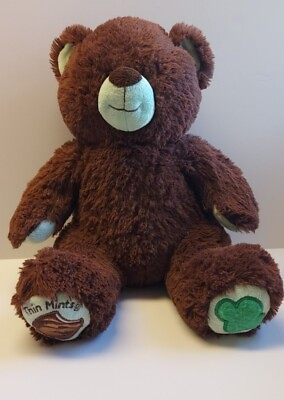 #ad Build a Bear Workshop Girl Scouts Thin Mints Cookie Stuffed Animal Plush 14” Toy $7.50