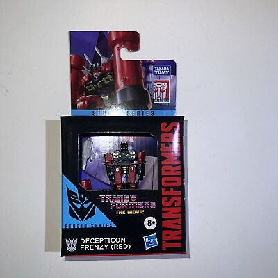 #ad Hasbro Transformers Studio Series 86 Core Decepticon Frenzy Action Figure... $24.99
