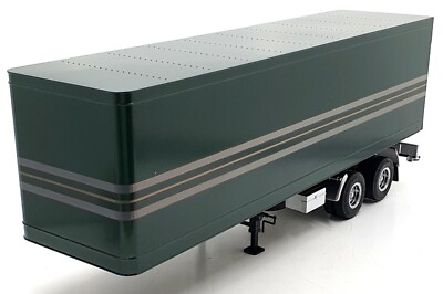 #ad KK Scale Road Kings 1 18 Scale RK180165 Semi Automatic Truck Trailer DK Green C $405.99