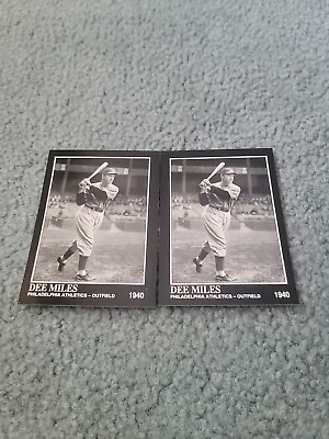 #ad 1993 quot;The Sporting Newsquot; The Conlon Collection Dee Miles Lot of 2 $3.99