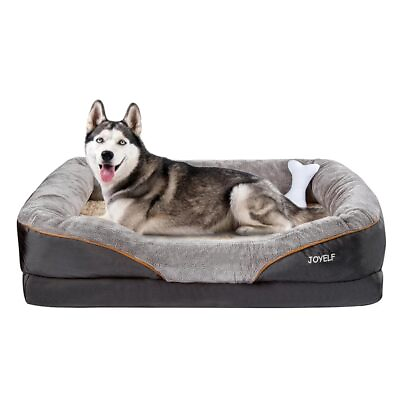 #ad XXLarge Memory Foam Dog Bed Orthopedic Dog Bed amp; Sofa with Removable Washabl... $138.43
