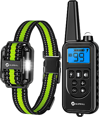 #ad Dog Training Collar with 7 Training Modes 2600Ft Remote Electronic Dog Shock Co $40.80