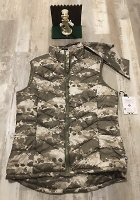 #ad New Women#x27;s Medium Sierra Designs DriDown Vest Como Puffer New Display $129 $49.99