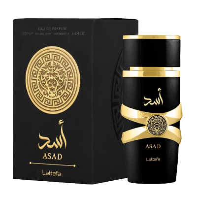 #ad Lattafa Asad by Lattafa 3.4 EDP Perfume Cologne Unisex New in Box $28.28