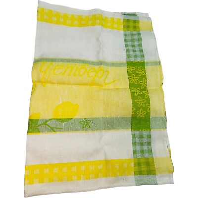 #ad Linen kitchen tea towel new $20.18