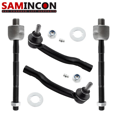#ad 4pcs Front Inner amp; Outer Steering Tie Rod End for Suzuki XL 7 2002 2005 2006 $30.06