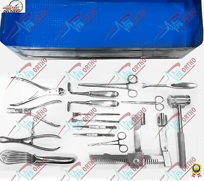 #ad General Thoracotomy Instruments Box Set Surgical Instruments $360.00