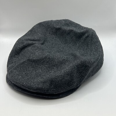 #ad Solid Men#x27;s Ivy Hat Flat Cap Newsboy Gatsby Dark Gray S M $13.99