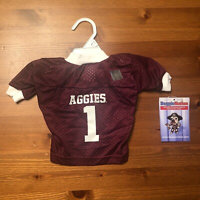 #ad Dog or Cat Clothing NCAA Texas Aamp;M Aggies Fan Football Jersey Dog MEDIUM $17.99