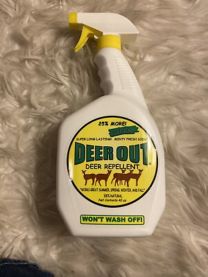 #ad Deer Out 40oz Ready to Use Deer Repellent Water Resistant Super Long Lasting $26.74