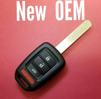 #ad New OEM Honda Accord Civic Remote Head Key 4B Trunk MLBHLIK6 1TA 433MHz $44.99