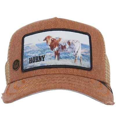#ad Goorin Baseball Snapback Hat Cap Model No. H02NY Horny Bull Rodeo Collection $149.95