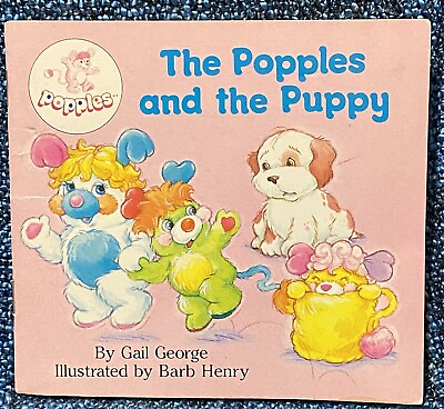 #ad The Popples and the Puppy Children#x27;s Picture Book By Gail George 1986 Vintage $15.99