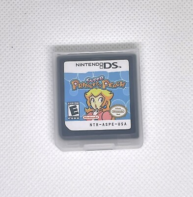 #ad Super Princess Peach Nintendo DS NDS 3DS game cartridge 2006 VG Tested $28.99
