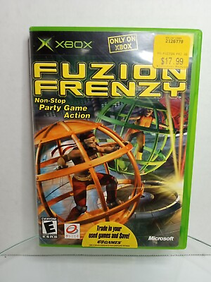 #ad Microsoft Xbox Fuzion Frenzy Video Game $17.95