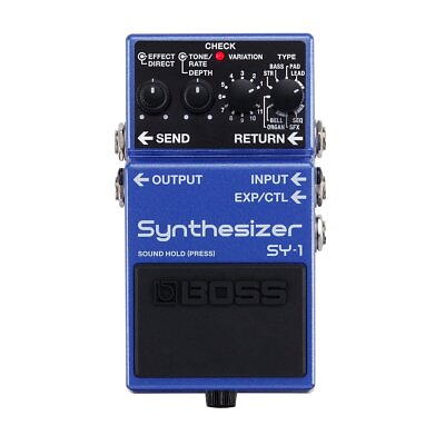 #ad BOSS SY 1 Guitar Synthesizer Stomp Pedal NEW Fast shipping from Japan $222.53