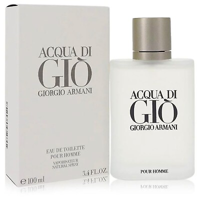 #ad Acqua Di Gio Cologne by Giorgio Armani Men Perfume EDT Fragrance 3.4 oz Spray $71.95