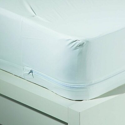 Zippered Hypoallergenic Mattress Cover Bug amp; Waterproof Bed Protector Encasement $24.99