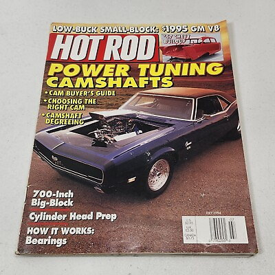 #ad Hot Rod Magazine July 1994 Chevrolet Power Tuning Muscle Cars $7.49