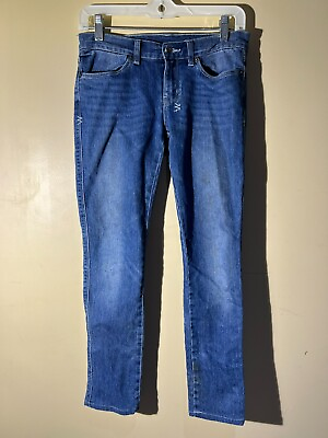 #ad Ksubi Womens Super Skinny Zip Wasted Jeans Size 27 28x26 DEFECT 279 $19.99
