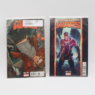 #ad Marvel Comics Secret Wars #6 amp; #7 Lot Variant Covers 2015 Babs Tarr Stacey Lee $19.76