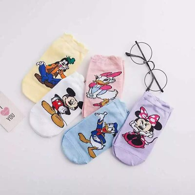 #ad Kids Cute Socks Cartoon Low Cut  Fashion low cut souvenir ankle Socks 5 pairs $14.99