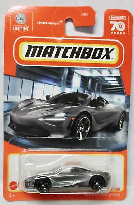 #ad 2023 MATCHBOX V CASE MCLAREN 720S SPIDER SILVER 66 100 COMBINED SHIPPING $3.99