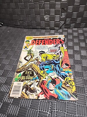 #ad The Defenders # 37 Marvel 1976 Red Guardian Luke Cage Power Man $2.96