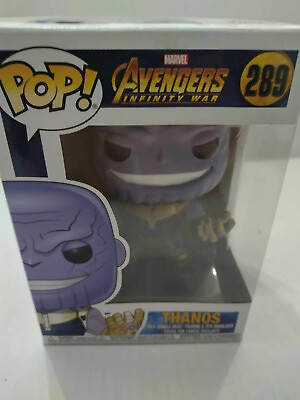 #ad Funko Pop Avengers Infinity War Thanos #289 Vinyl Gauntlet Marvel Near Mint $12.95