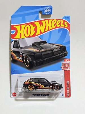 #ad 2023 Hot Wheels Target Red Edition Exclusive ‘76 Chevy Chevette #12 Case N $4.49