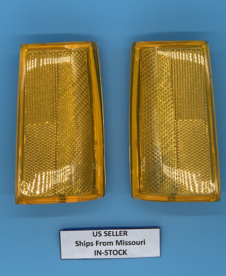 #ad PAIR Front Side Marker Lamps for 81 85 Chevy Caprice NEW Lights Left Right Set $39.85