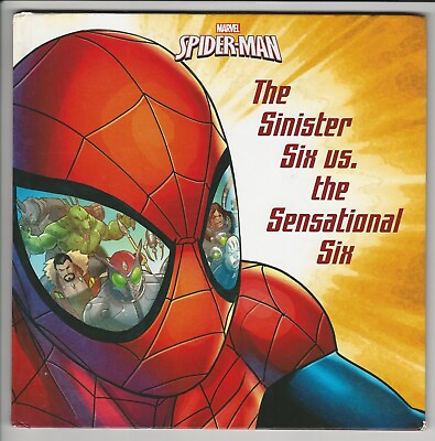 #ad Spider Man: The Sinister Six vs. Sensational Six 2017 Marvel Press Hardcover $6.00