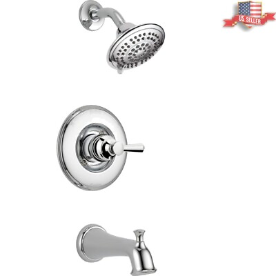 #ad Modern Chrome Shower Trim Kit with Rubber Spray Holes for Easy Maintenance $169.95