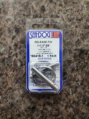 #ad SEA DOG LINE 1.5 X .25 inch Stainless Steel Release Pins FREE SHIPPING 193415 1 $14.95