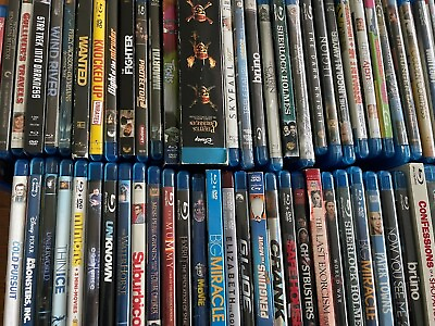 #ad Blu Ray Movies TV Shows PICK amp; CHOOSE Action Drama Comedy Flat Rate Shipping $10.95