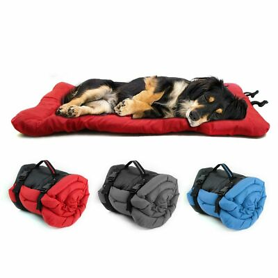 Portable Dog Bed Outdoor Travel Cushion Waterproof Pet Puppy Dog Beds Kennel $48.76