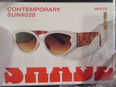 #ad #ad Brand New in Box MAD SHADE Designer Sunglasses Classic Retro SUN S 28 White $7.55