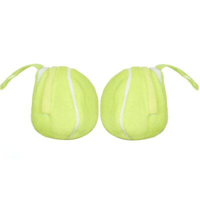 #ad 2 Pack Replacement Dog Ball Tennis Plush Cover $17.52