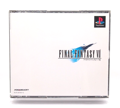 #ad Final Fantasy VII 7 PS1 With Manual Case SQUARE SOFT Japan $19.99