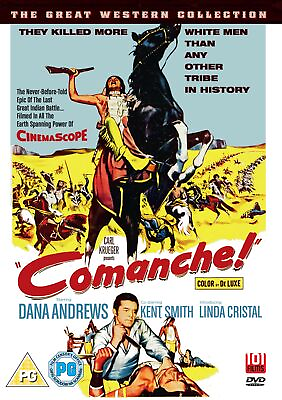 #ad Comanche DVD Dana Andrews Kent Smith Linda Cristal Nestor Paiva UK IMPORT $12.47