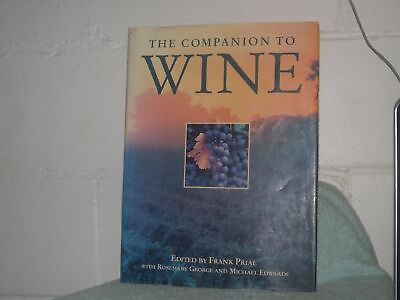 #ad VINTAGE 1992 THE COMPANION TO WINE 1st EDITION HARDCOVER BOOK WITH ORIGINAL... $43.74