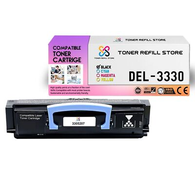 #ad TRS 3305207 Black High Yield Compatible for DELL 3330 Toner Cartridge $106.99